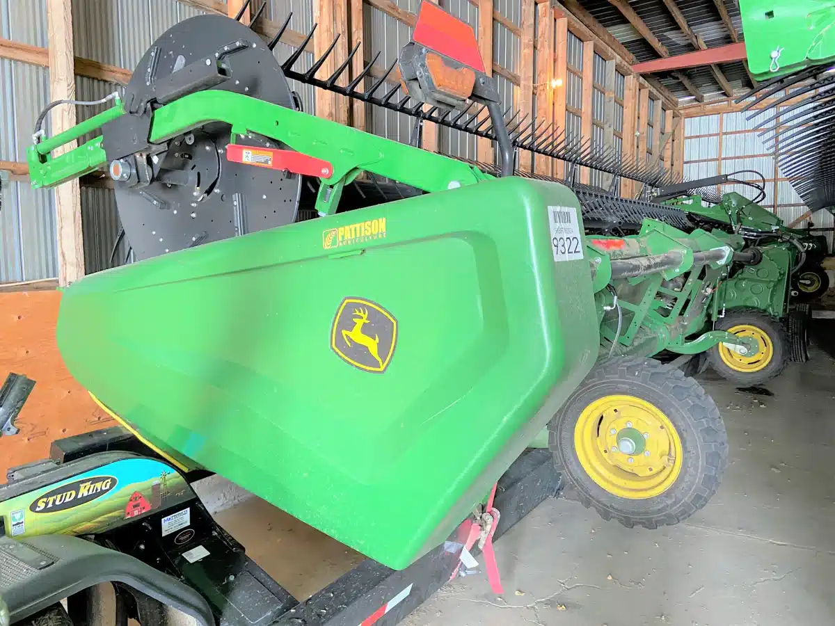 Gallery image 1 for Used 2022 John Deere HD50R Header Combine