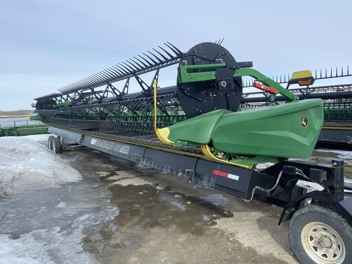Gallery image 1 for Used 2023 John Deere HD50R Header Combine