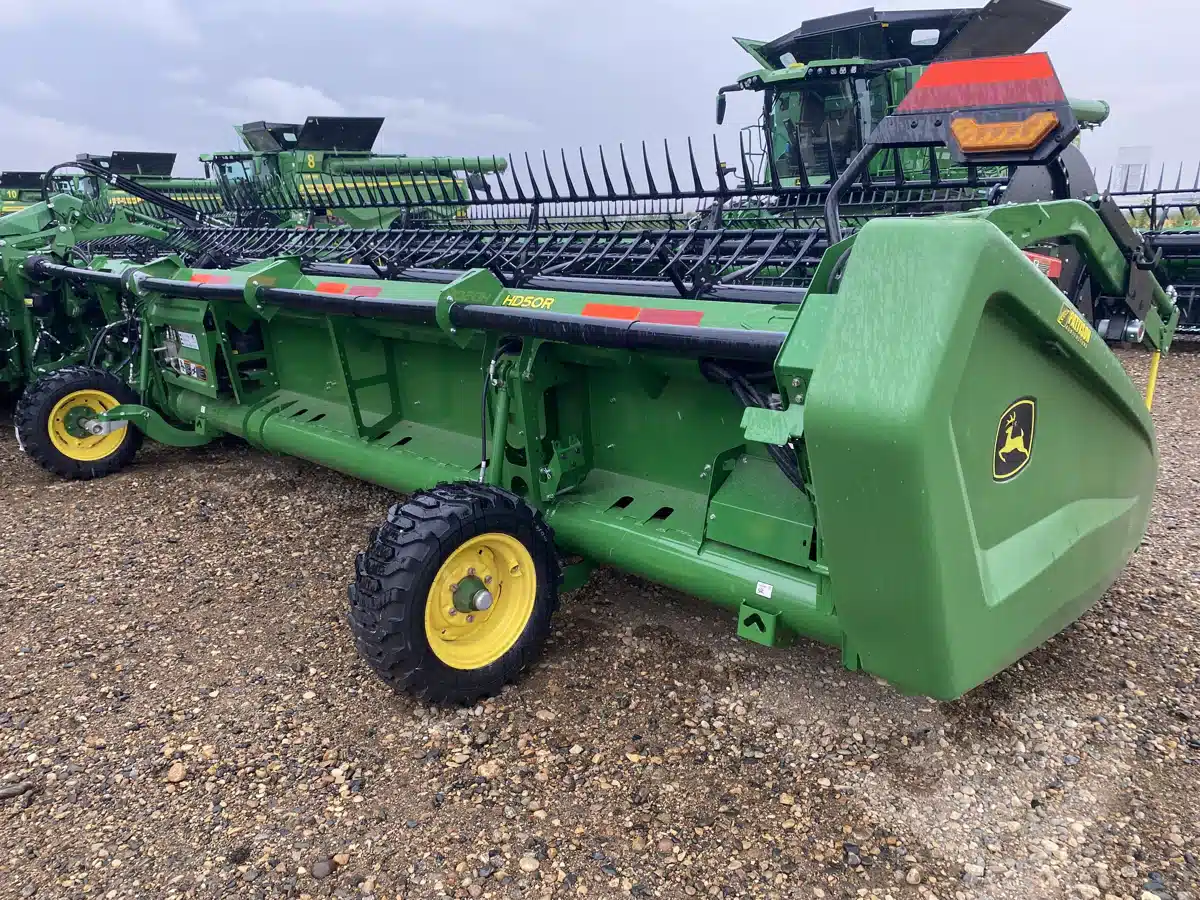 Gallery image 2 for Used 2024 John Deere HD50R Header - Draper