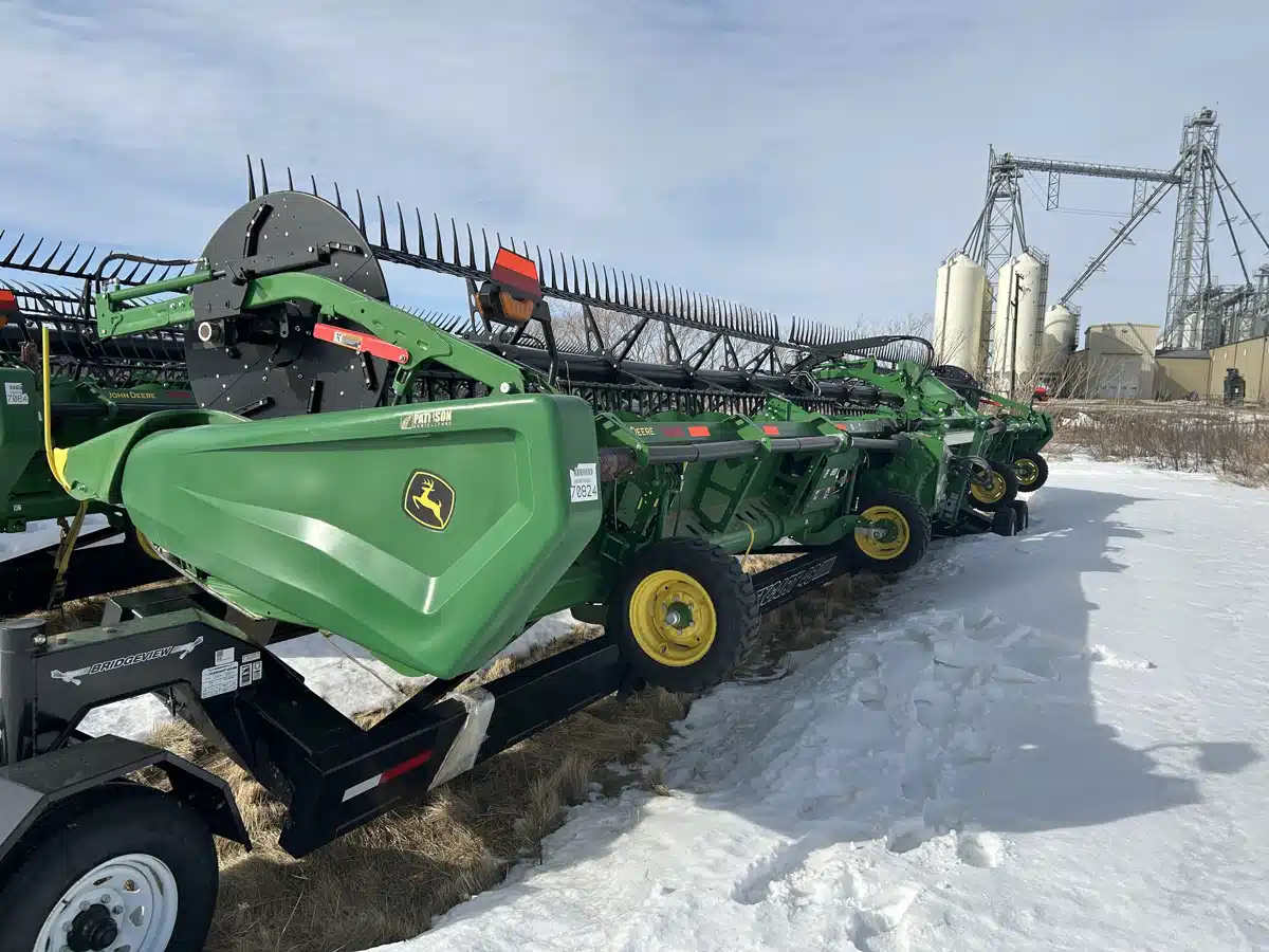 Gallery image 1 for Used 2023 John Deere HD50R Header Combine