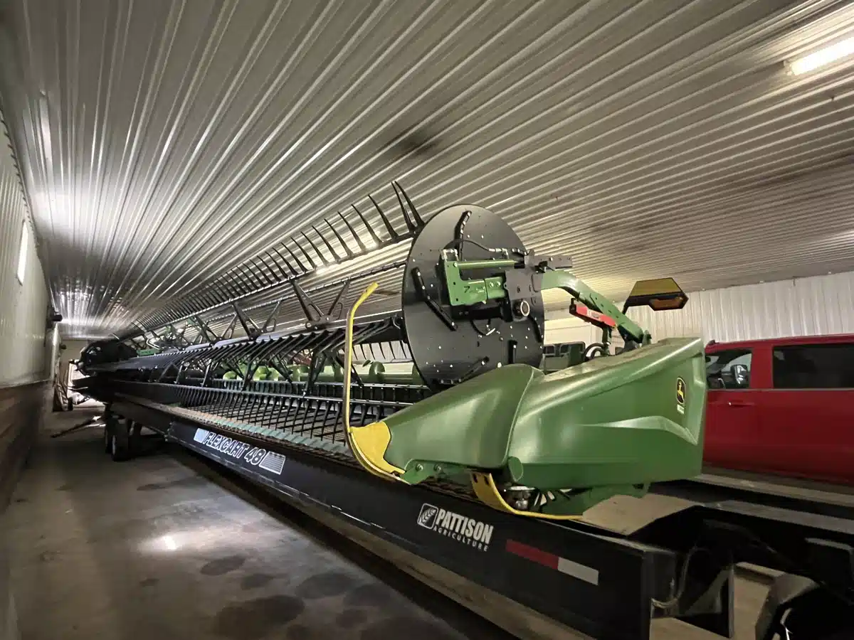 Gallery image 1 for Used 2021 John Deere HD50R Header Combine