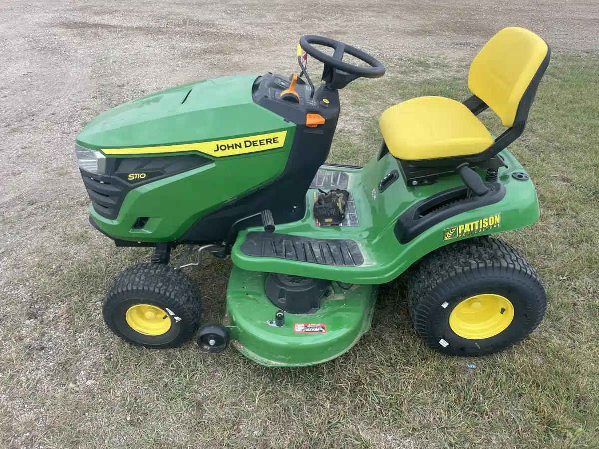 Gallery image 1 for Used 2024 John Deere S110 Lawn Tractor