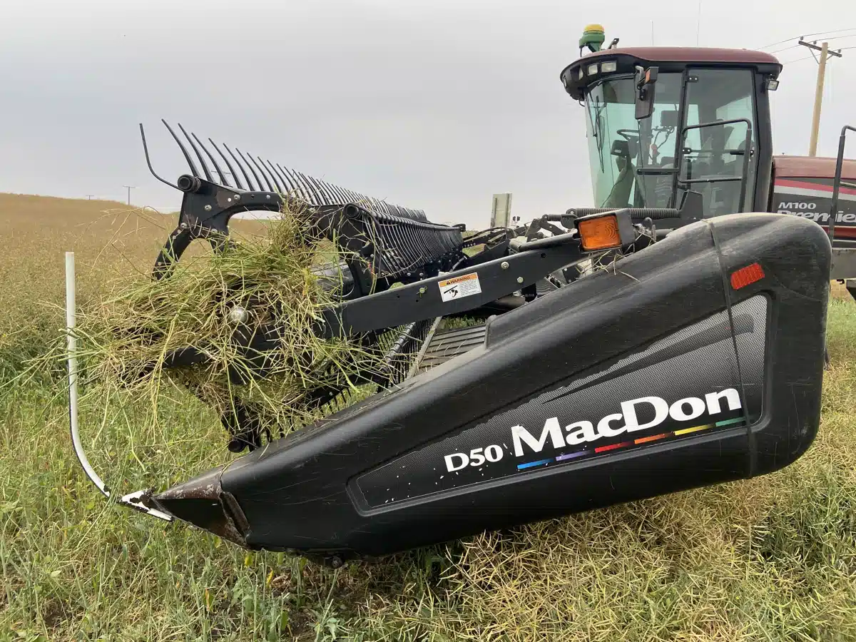 Gallery image 2 for 2009 MacDon M100 Windrower