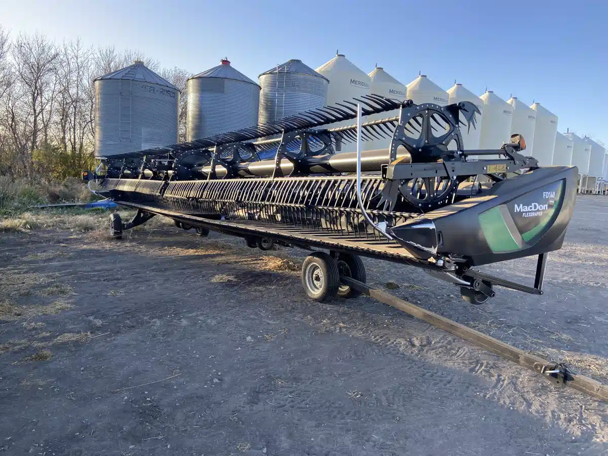Used 2021 MacDon FD140 Header - Flex Draper