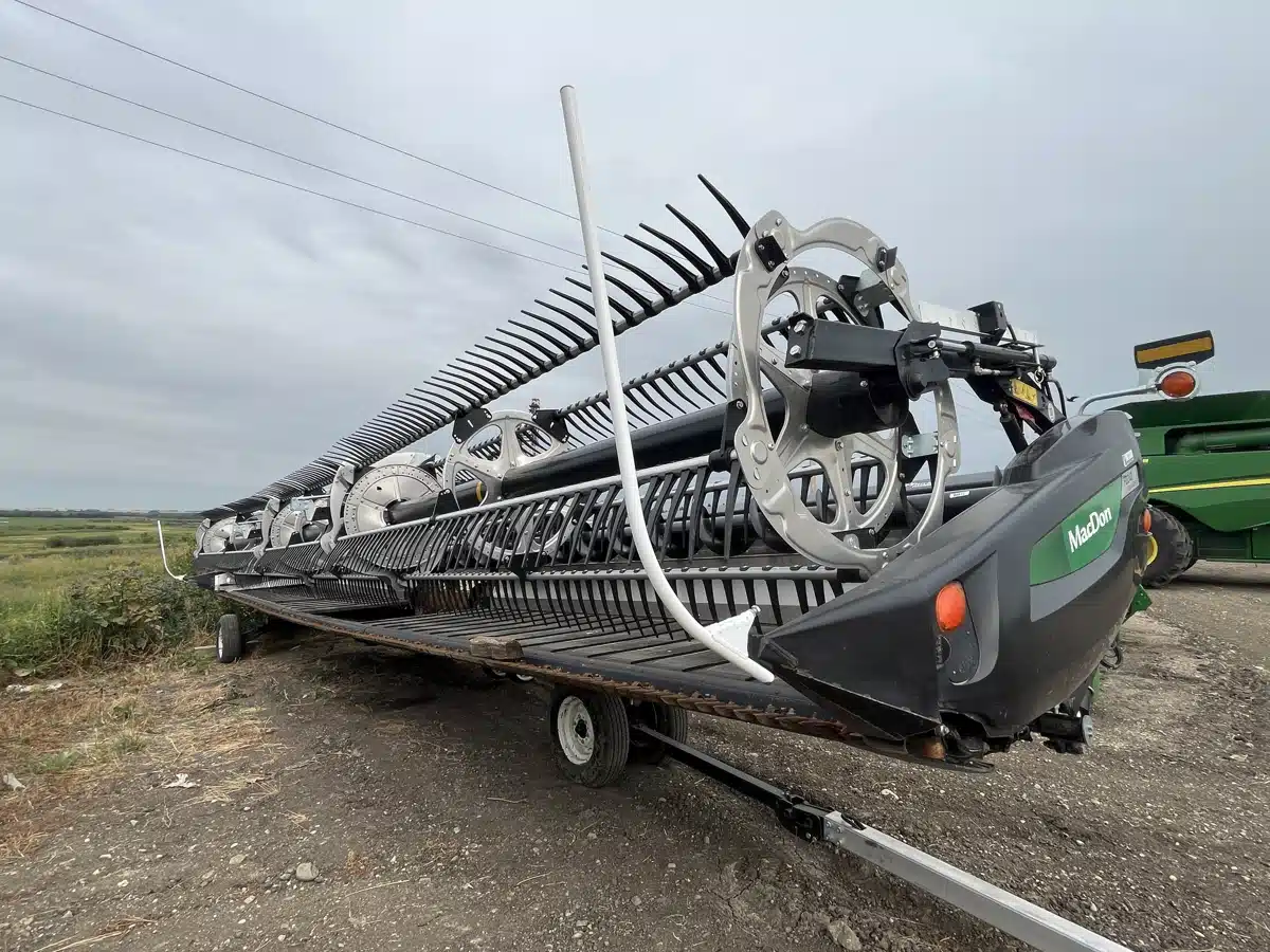 Used 2022 MacDon FD240 Header - Flex Draper