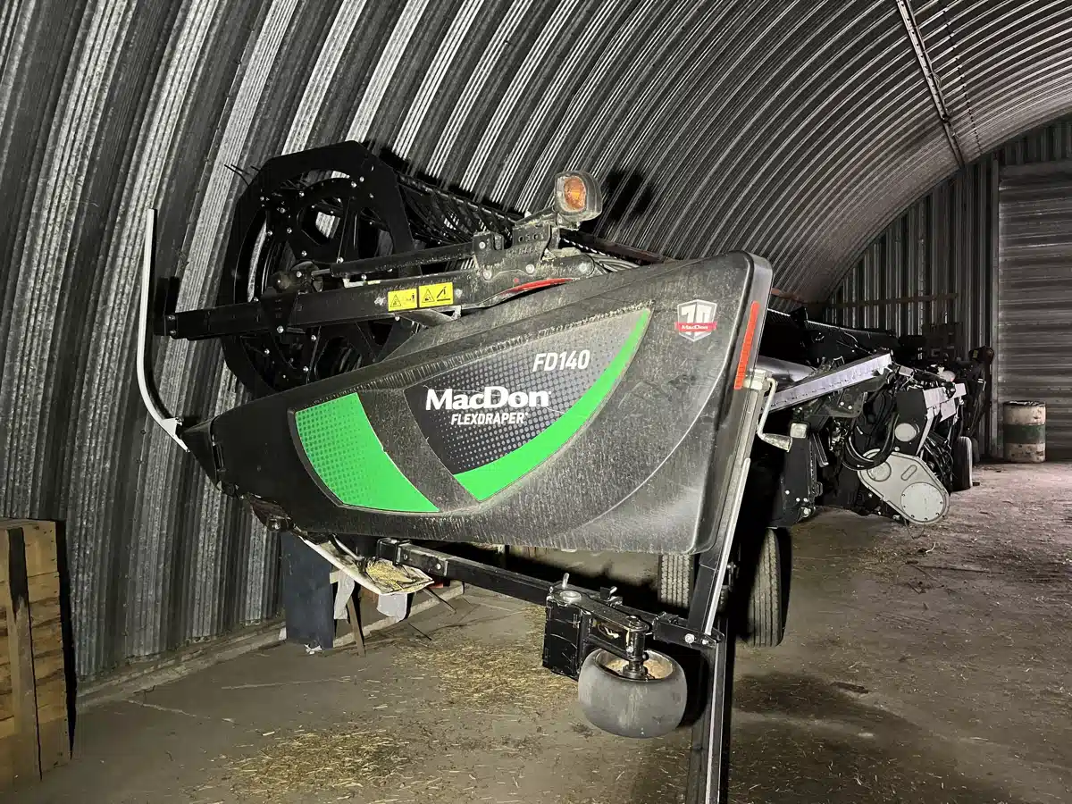 Used 2019 MacDon FD140 Header - Flex Draper