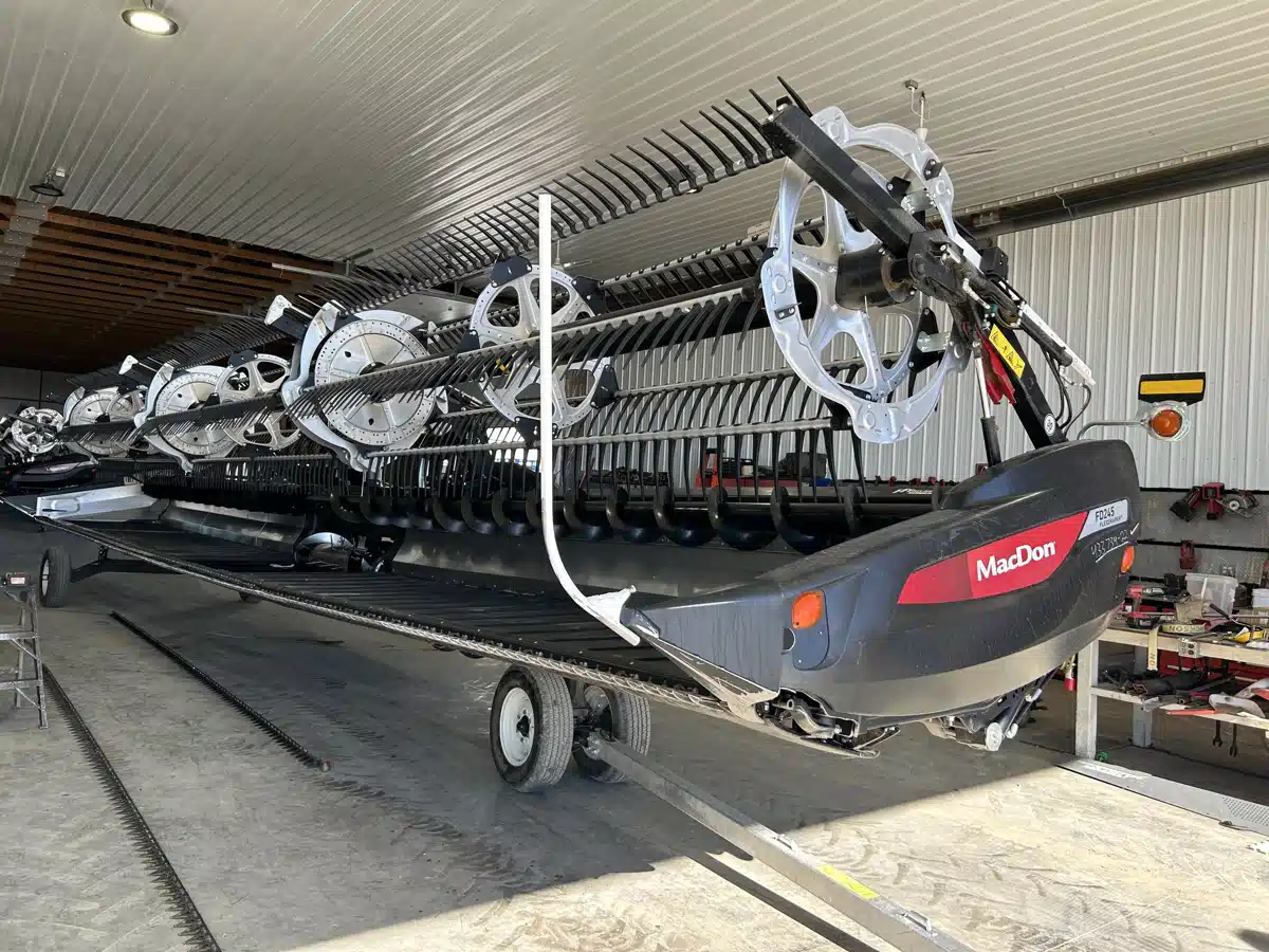 Used 2022 MacDon FD245 Header - Flex Draper