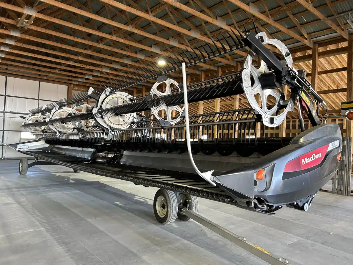 Used 2022 MacDon FD245 Header - Flex Draper