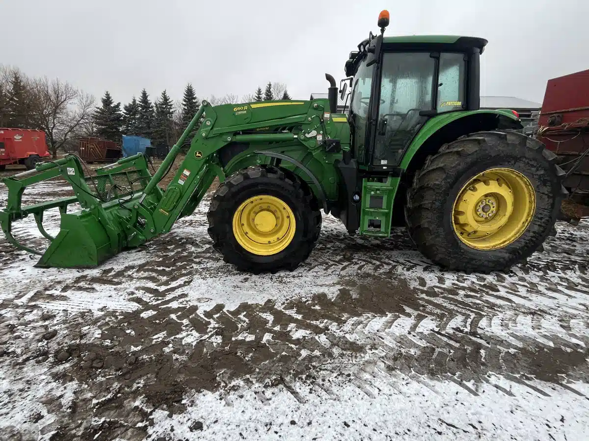 Gallery image 2 for Used 2023 John Deere 6155M Tractor