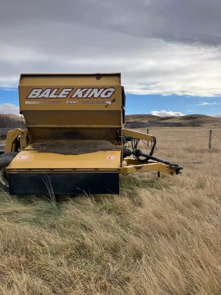 Used 2013 Bridgeview Bale King 5100 Bale Feeder