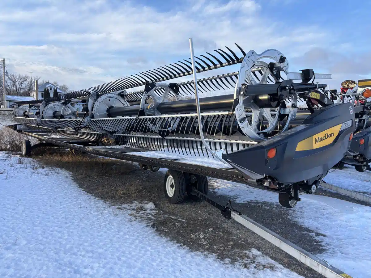 Used 2024 MacDon FD245 Header - Flex Draper
