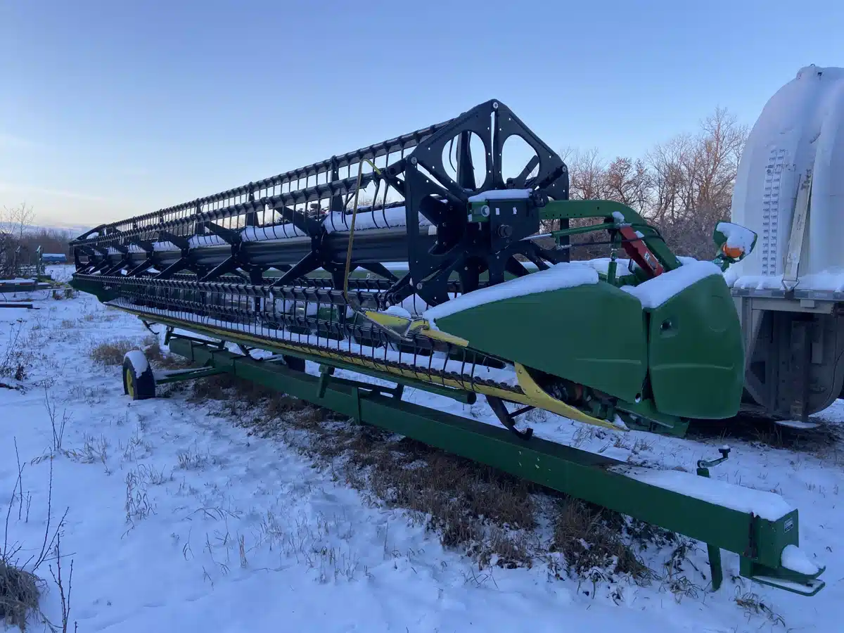 Used 2018 John Deere 635F Header - Flex