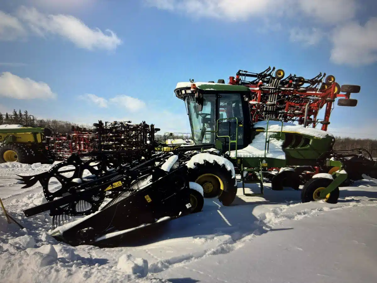 Photo de la Galerie 2 pour 2014 John Deere W150 Andaineur