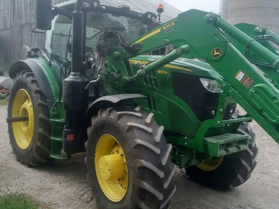 Gallery image 2 for Used 2022 John Deere 6155R Tractor