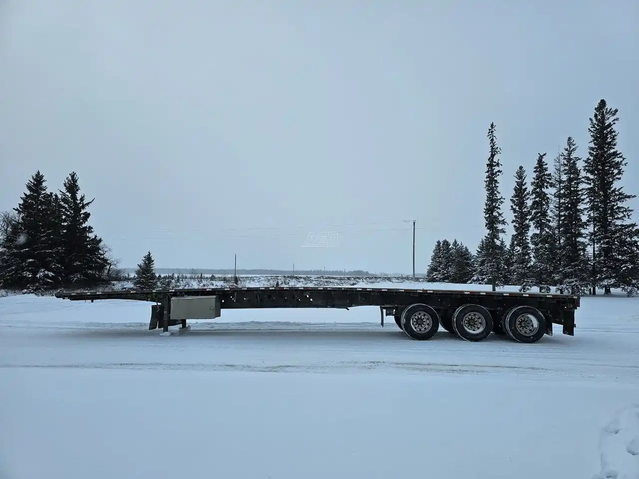 Gallery image 2 for Used 2019 Doepker 53FT Hyboy Trailer - Flat Deck