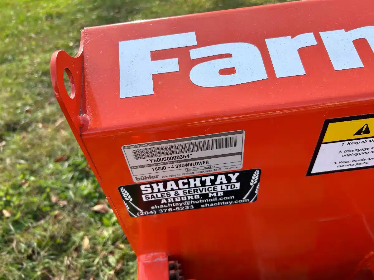 Gallery image 2 for New 2023 Farm King Y600 Snow Blower