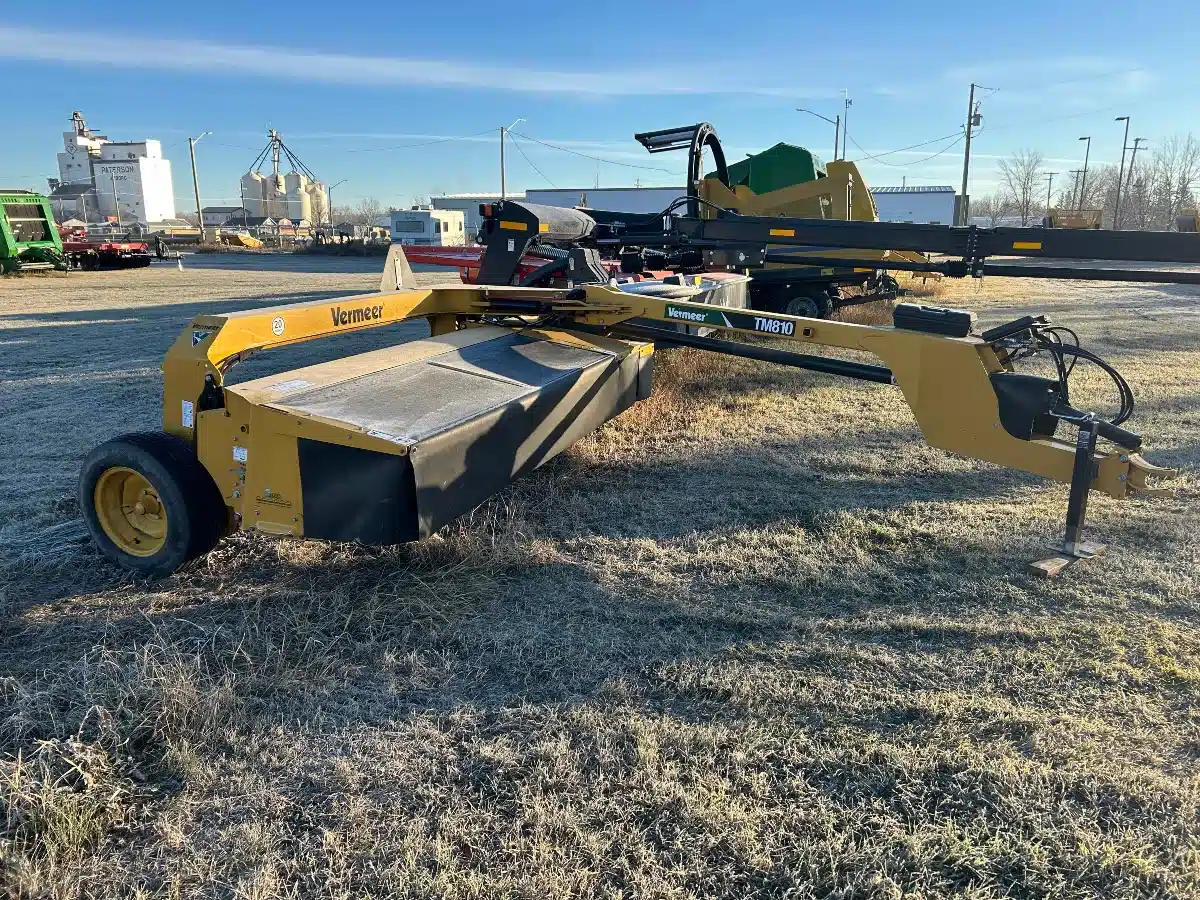 Used 2020 Vermeer TM810 Disc Mower Conditioner