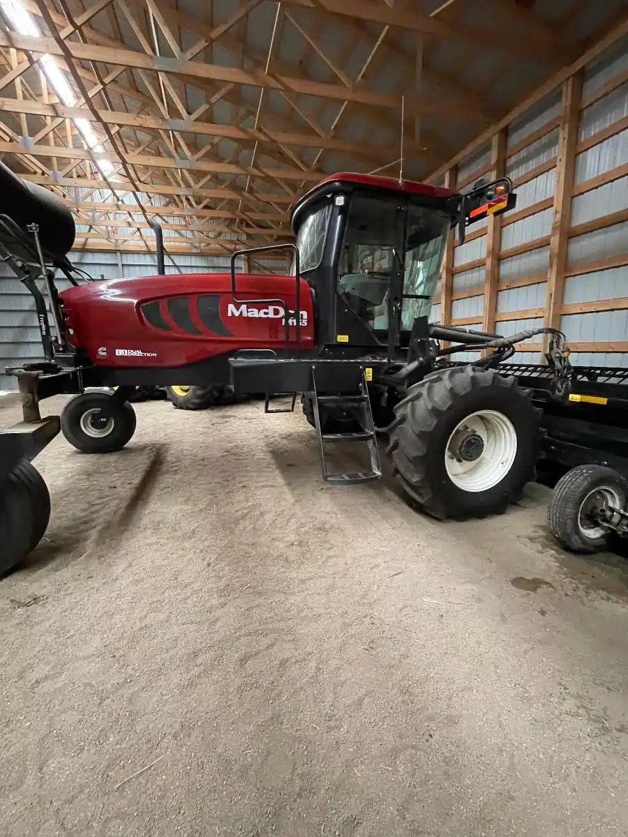 Image for Used 2015 MacDon M155 Windrower