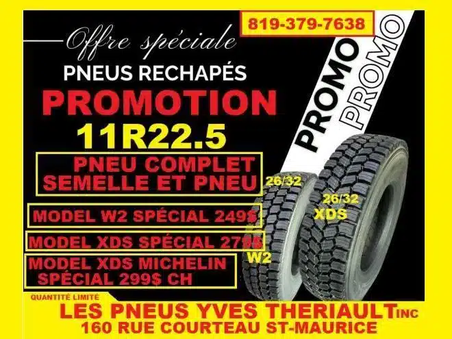 Gallery image 1 for Michelin 11R22.5 Tires