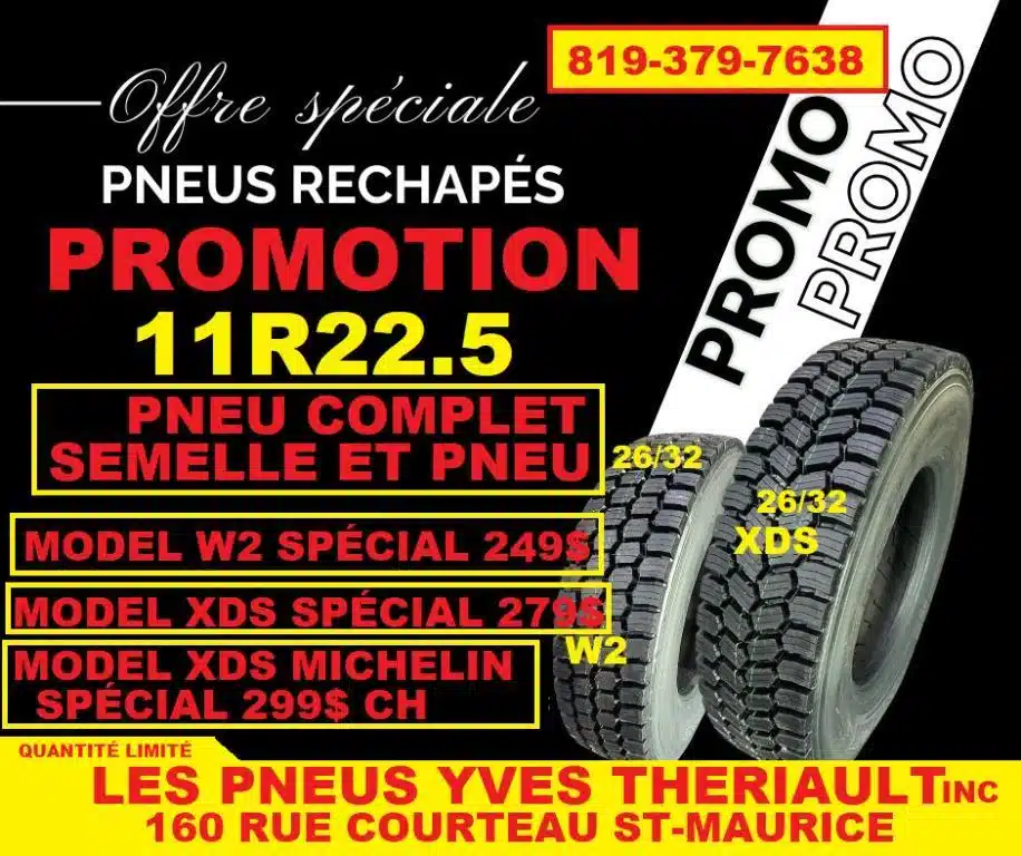 Gallery image 2 for Michelin 11R22.5 Tires
