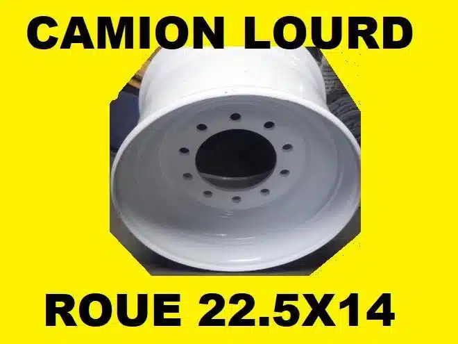 Photo de la Galerie 1 pour ROUE 22.5 CAMION 22.5 PAR 14 Roue (Jante)