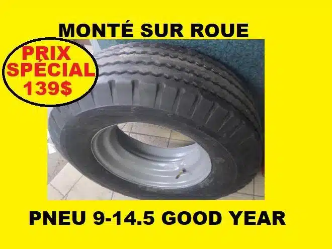 Photo de la Galerie 1 pour Goodyear 9-14.5 Pneus et roues