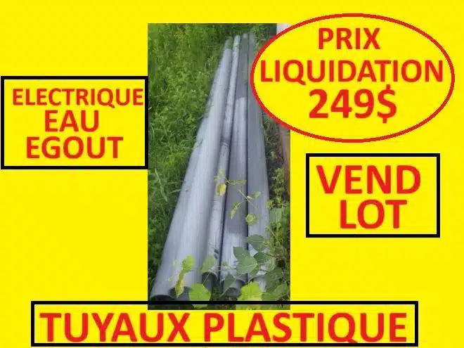 Gallery image 1 for TUYAUX PLASTIQUE GRIS ÉLECTRIQUE Miscellaneous