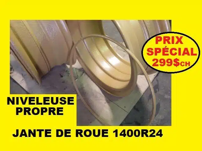 Photo de la Galerie 1 pour ROUE 24 POUR PNEU 1400R24 OU 1400-24 Roue (Jante)