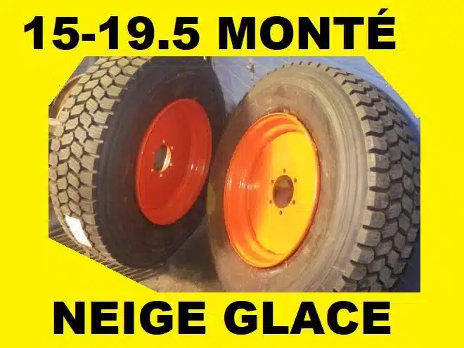 Photo de la Galerie 1 pour 15-19.5 RECHAPE NEUF MONTE SUR ROUE 15R19.5 Pneus et roues