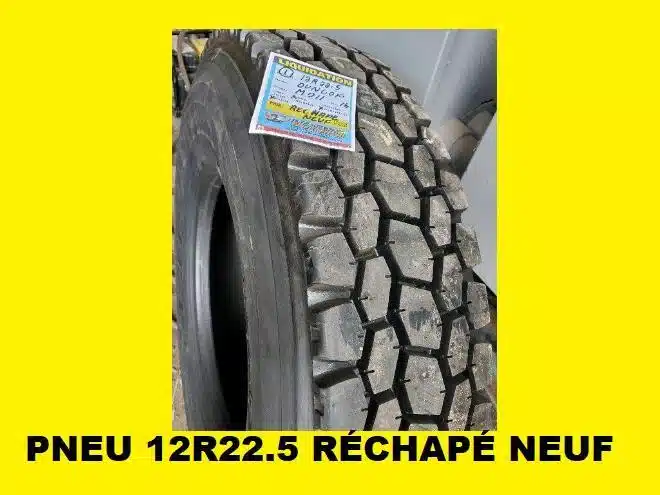 Gallery image 1 for PNEU 12R22.5 RECHAPE NEUF M711 TRACTION Tires