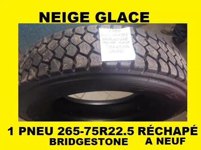 Photo de la Galerie 1 pour Bridgestone 265-75R22.5 Pneus