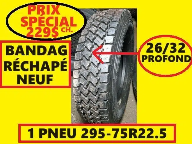 Gallery image 1 for Bridgestone 295-75R22.5 Tires