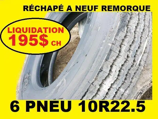 Photo de la Galerie 1 pour Goodyear PNEU 10R22.5 GOODYEAR RECHAPE NEUF Pneus