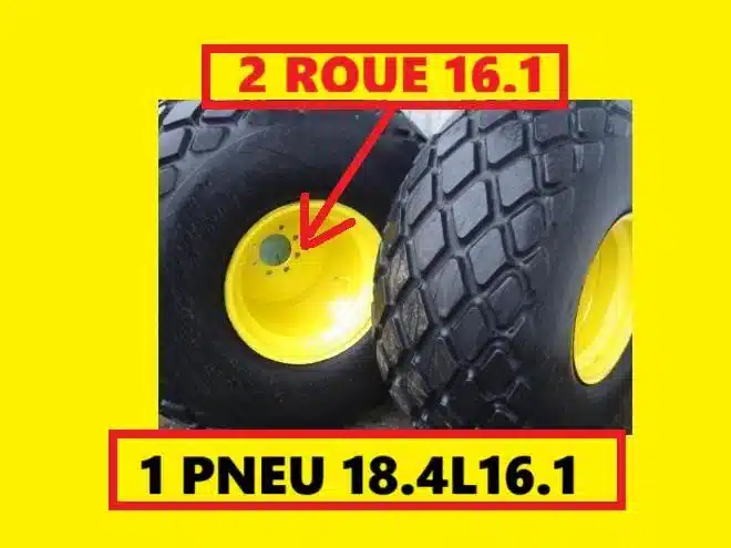 Gallery image 1 for Goodyear 18.4-16.1 Tires & Rims