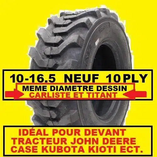 Photo de la Galerie 1 pour Mirage Tires 10-16.5 Pneus