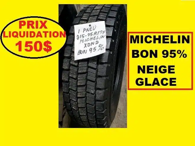 Photo de la Galerie 1 pour Michelin 215-75R17.5 Pneus