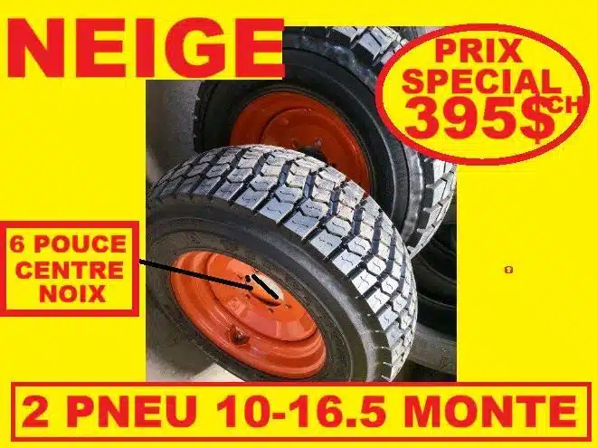 Photo de la Galerie 1 pour Firestone 10-16.5 Pneus et roues