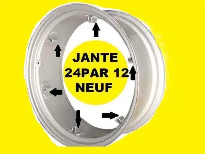 Photo de la Galerie 1 pour 13.6-24 Pneus et roues