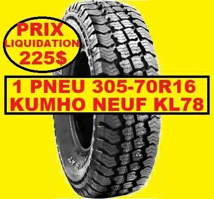 Gallery image 1 for Kumho 305-70R16 Tires