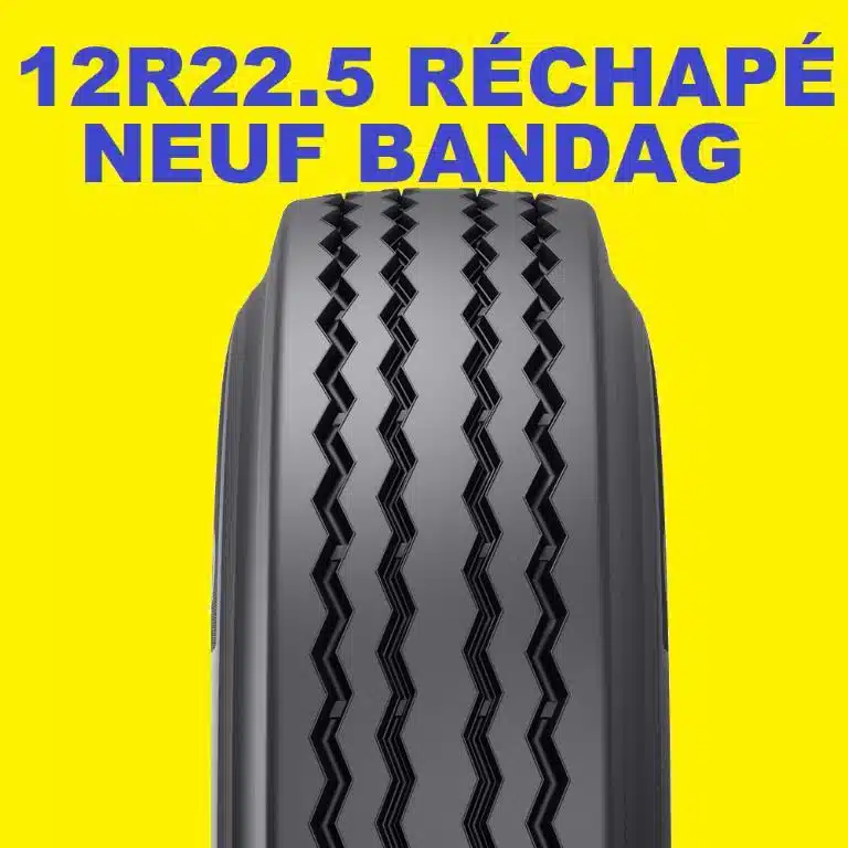 Photo de la Galerie 1 pour Michelin PNEU 12R22.5 RECHAPE NEUF TRAILER REMORQUE Pneus