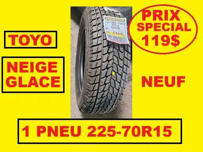Gallery image 1 for Toyo 225-70R15 Tires