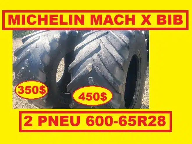 Photo de la Galerie 1 pour Michelin 600-65R28 Pneus