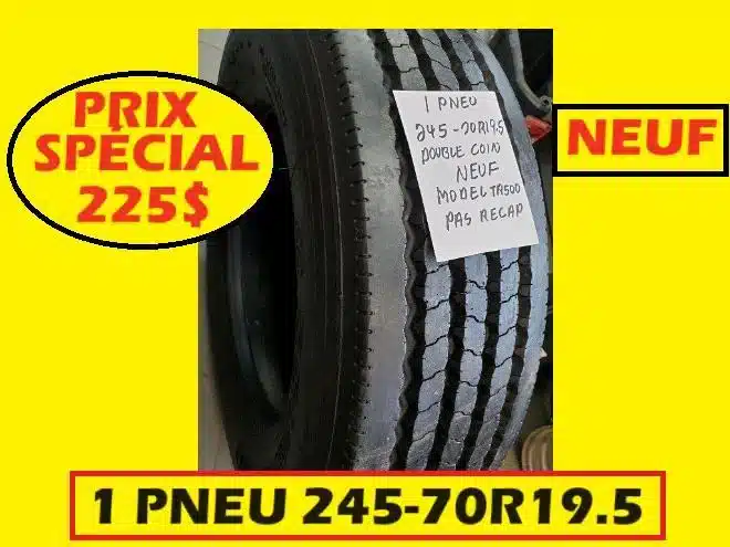 Photo de la Galerie 1 pour 245-70R19.5 Pneus