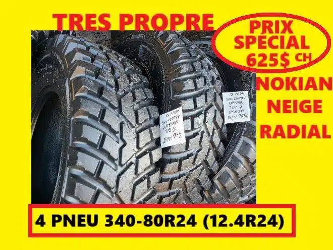 Photo de la Galerie 1 pour Nokian 340-80R24 Pneus