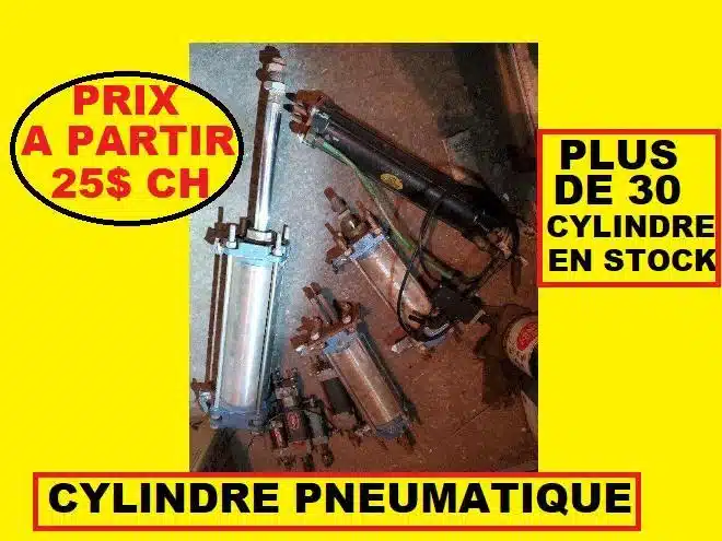 Photo de la Galerie 1 pour CYLINDRE PNEUMATIQUE USAGÉ divers