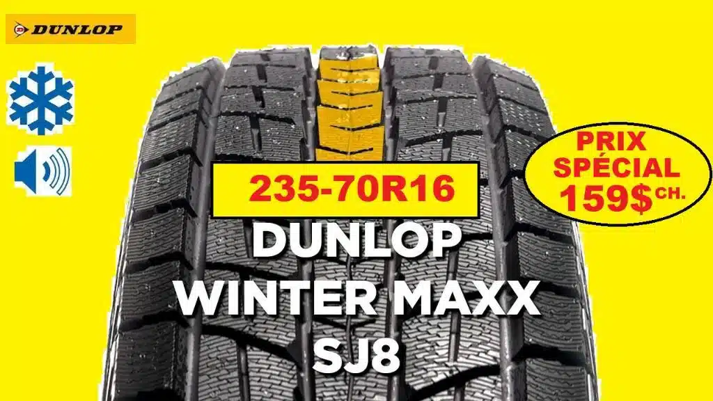 Photo de la Galerie 1 pour Dunlop 235-70R16 Pneus