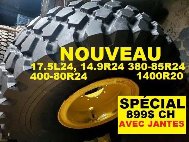 Photo de la Galerie 2 pour Michelin 17.5L24 Pneus et roues