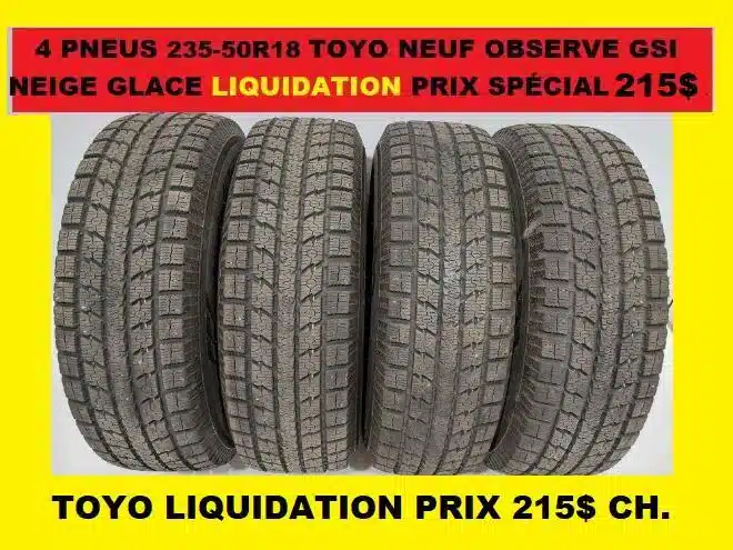 Gallery image 1 for Toyo 235-50R18 Tires