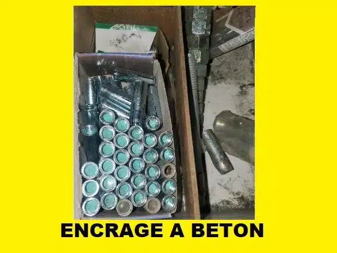 Photo de la Galerie 1 pour LOTS D ENCRAGE A BETON divers