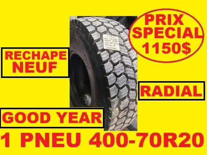 Photo de la Galerie 1 pour Goodyear 400-70R20 Pneus